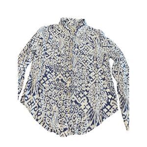 Lilly Pulitzer Button-Up Blouse Size Small